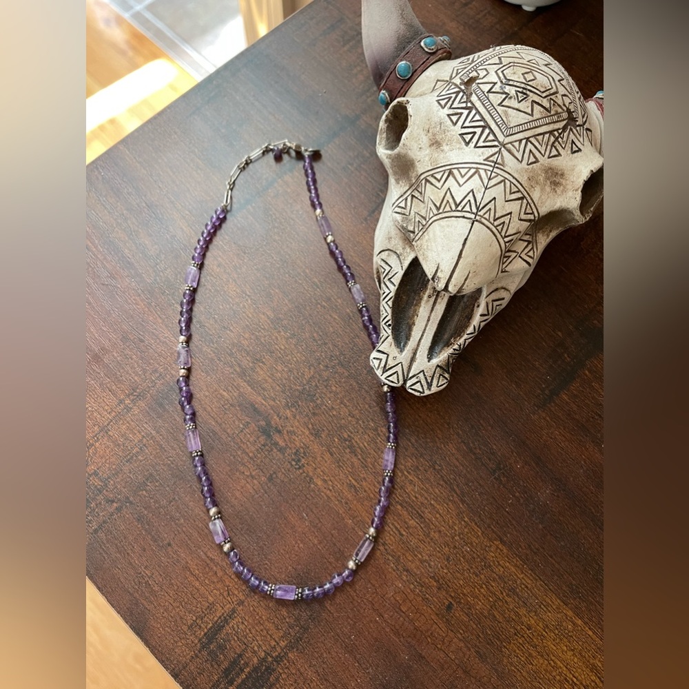 EUC Silpada Amethyst Necklace